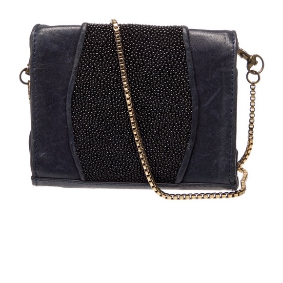 Khirma Eliazov Leather Stingray Crossbody Bag - Picture 3 of 5